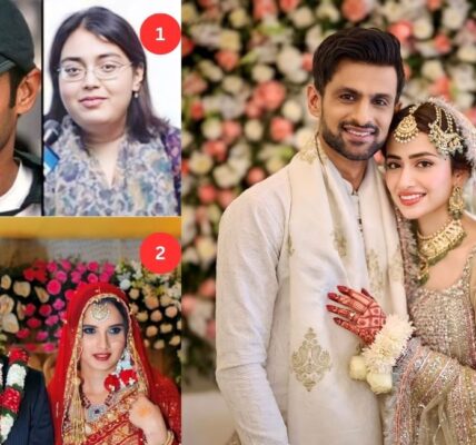 Sania mirza, Shoaib Malik, Ayesha Siddiqui, Sana Javed