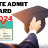 GATE ADMIT CARD
